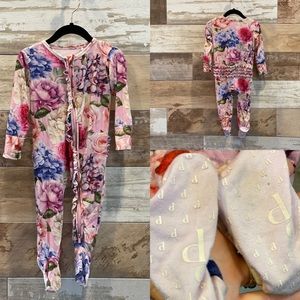 Posh Peanut Ruffled Footie